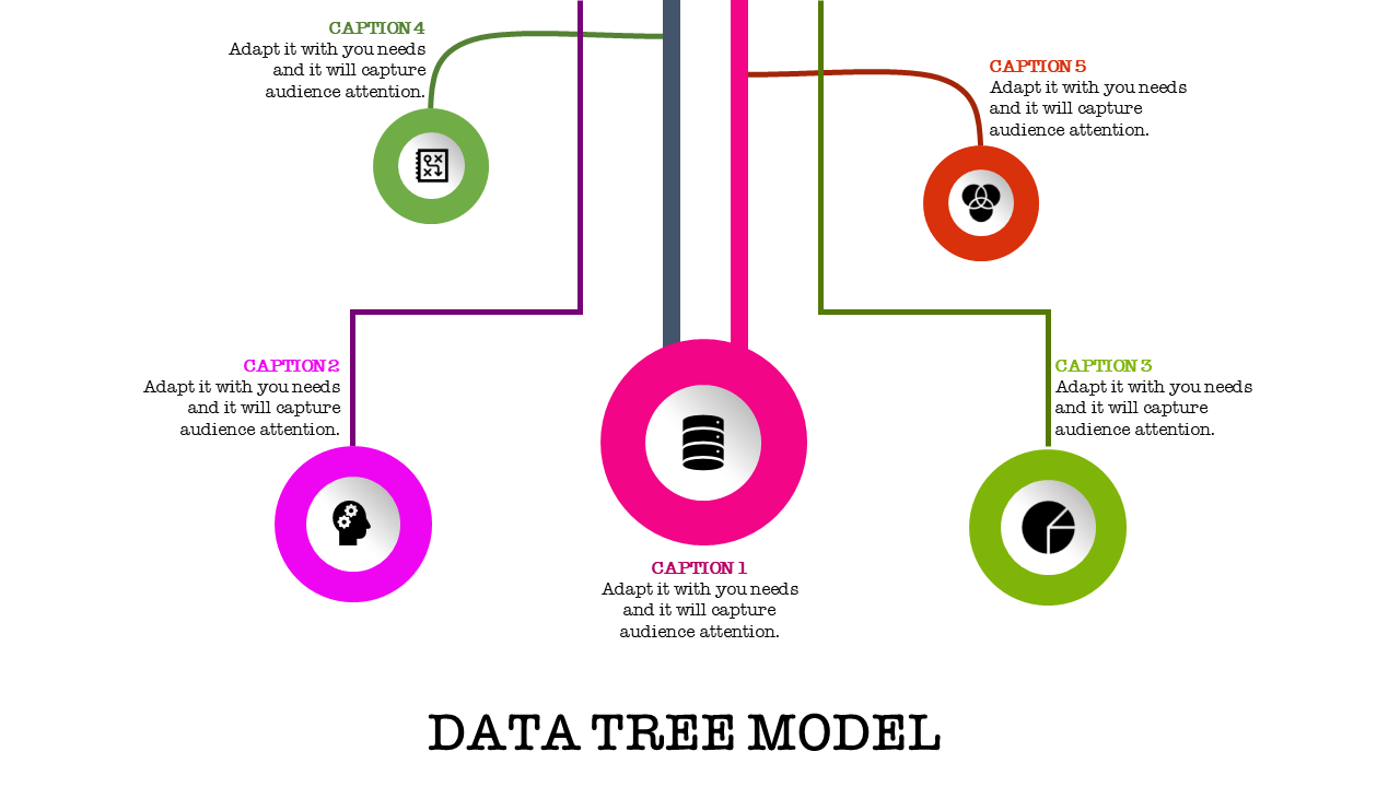 tree powerpoint template-Data tree model